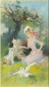 Die Clowns füttern od Jules Cheret