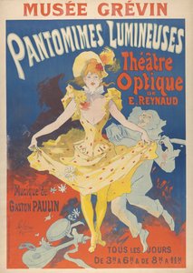 Pantomimes lumineuses, 1892 od Jules Cheret