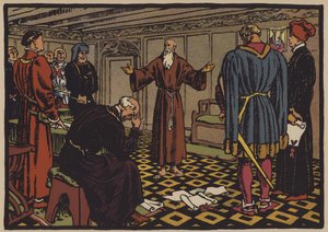 Poustevník Niklaus von Flue a smlouva ze Stans, 1481