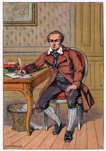 Andre Chenier, cca 1900 (rytina)
