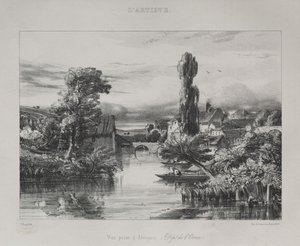 Pohled poblíž Alençonu, 1839. od Jules Dupré