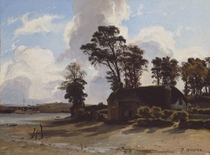 Farma v ústí řeky od Jules Dupré