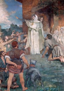 Ste Genevieve uklidňuje Pařížany