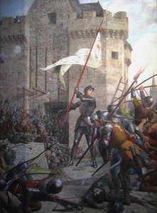 Johanka z Arku v brnění před Orléans, 1886-1890
