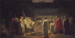 Mučedníci v katakombách, 1855