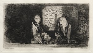 Slonovina a Celadon, 1872. od Jules Ferdinand Jacquemart