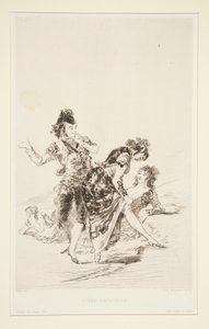 Sc?ne espagnole (španělská scéna) od Jules Ferdinand Jacquemart