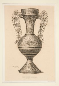 Hispanomoreskní váza od Jules Ferdinand Jacquemart