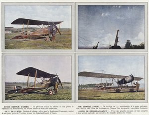 Návrat letadla z Essenu, Střelba proti letadlu, Existují dobří, Průzkumné letadlo od Jules Gervais Courtellemont