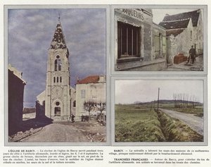 Kostel Barcy, Barcy, Tranchees Francaises