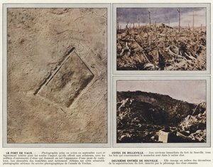 Fort de Vaux, Cotes de Belleville, druhý vchod do Souville