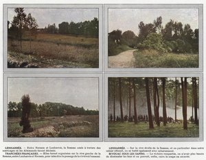 Lenharree, Lenharree, Tranchees Francaises, Bivak pod jedlemi od Jules Gervais Courtellemont