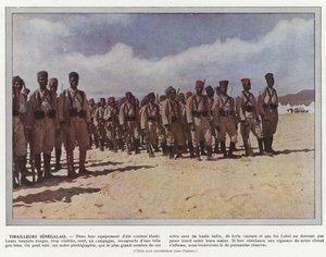 Senegalští tirailleurs