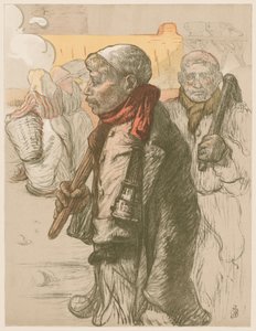 Au Pays Noir In the Black Country, c. 1898. od Jules Gustave Besson