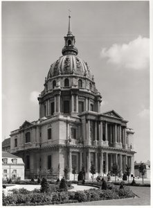 Fasáda kostela sv. Ludvíka, Dome des Invalides, 1679-1706