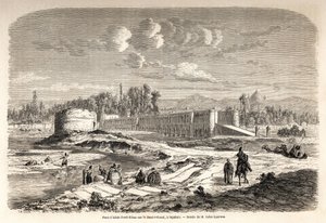 Most Allah Verdi Kahn, vzniklý kolem roku 1608, v Isfahánu (nebo Isfahánu) (Írán), je jednak přechodem k překonání řeky Zend e Roud, ale také přehradou k regulaci toku řeky, s Talarem, popř. kiosek zrcadel, kde mohl perský vládce ob