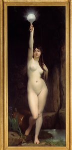 Pravda. Personifikace pravdy. Obraz Jules Lefebvre (1836-1911)