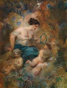 Alegorie, c1869-1892, 1906. od Jules Lessore
