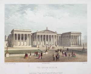 Britské muzeum, Holborn, Londýn, 1854