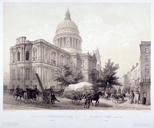Katedrála svatého Pavla, Londýn, c1855
