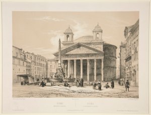 Řím, Pantheon d od Jules Monthelier