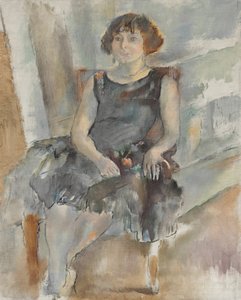 Bruneta, 1928 od Jules Pascin