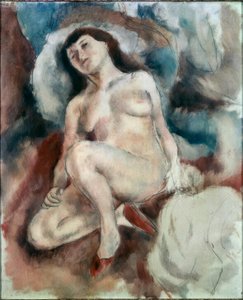 Kompozice (Akt) od Jules Pascin