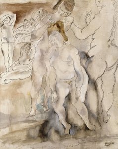 Kadeřník, 1924 od Jules Pascin