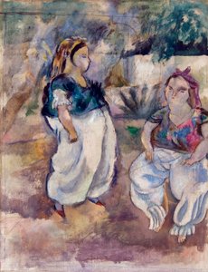 tuniské ženy od Jules Pascin