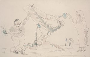 Redukce (barevné leptání) od Jules Pascin