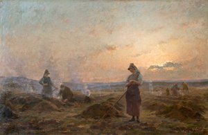 Večer v Ardenách od Jules Raeymaekers