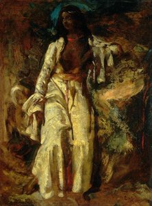 Núbijská žena od Jules Robert Auguste