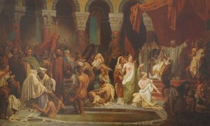 Clovisův křest od Jules Vincent Rigo