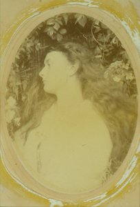 Althea (Alice Liddell), 1872 (tisk alba) od Julia Margaret Cameron
