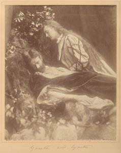 Gareth a Lynette od Julia Margaret Cameron