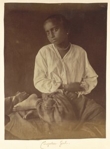 Dívka, Cejlon od Julia Margaret Cameron