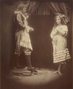 Král Cophetua a žebračka od Julia Margaret Cameron