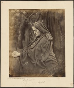 Lady Elcho jako Cumean Sybil od Julia Margaret Cameron