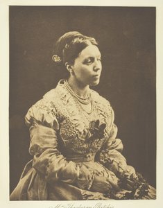 Paní Thackeray Ritchie, 1870, tisk kolem 1893. od Julia Margaret Cameron
