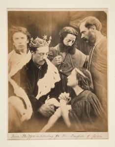 Královna Phillipa se přimlouvá za měšťany z Calais od Julia Margaret Cameron