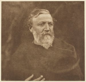 Robert Browning, 1865, vytištěno 1875. od Julia Margaret Cameron