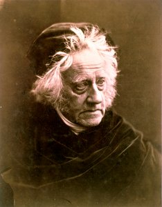 Sir John Frederick William Herschel , britský astronom, 1867 od Julia Margaret Cameron