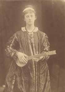 "Slzy z hloubi božského zoufalství vystupují v srdci a sbírají se do očí" od Julia Margaret Cameron