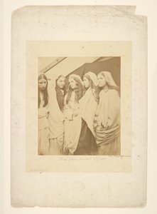 Pět pošetilých panen od Julia Margaret Cameron