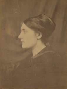 [Neznámá žena z profilu], 1866-68. od Julia Margaret Cameron
