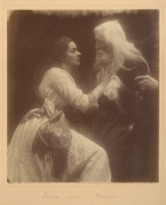 Vivien a Merlin od Julia Margaret Cameron
