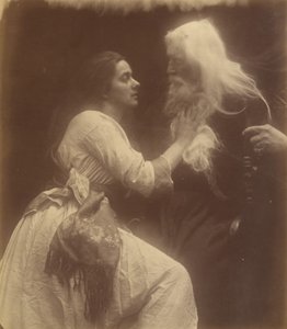 Vivien a Merlin, září 1874. od Julia Margaret Cameron