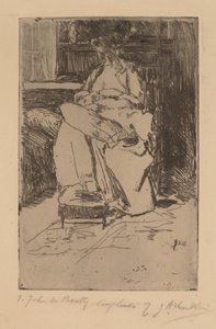 Matka a dítě od Julian Alden Weir