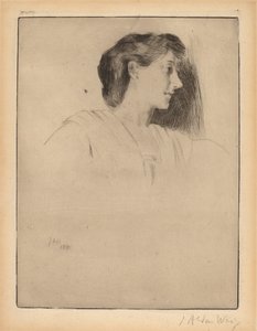 Profil Hlava ženy, 1890.