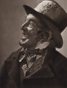 Šílený kloboučník (čb fotografie) od Julian Augustus Romaine Smith